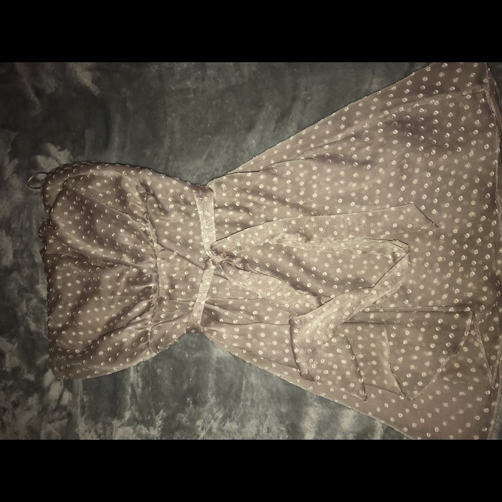 Strapless Express dress